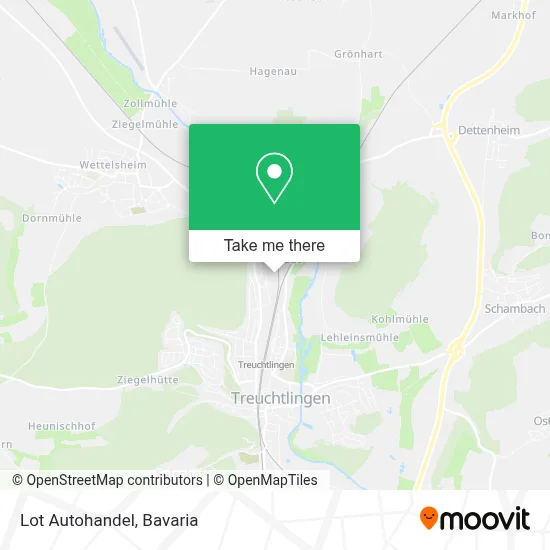 Lot Autohandel map