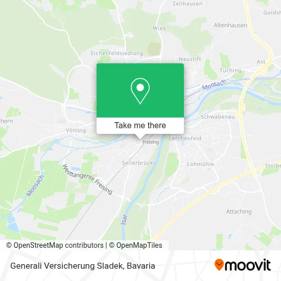 Generali Versicherung Sladek map