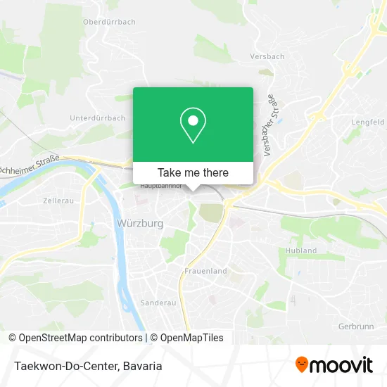 Taekwon-Do-Center map