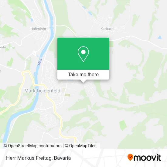 Herr Markus Freitag map