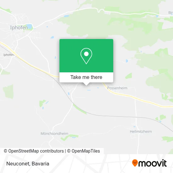 Neuconet map