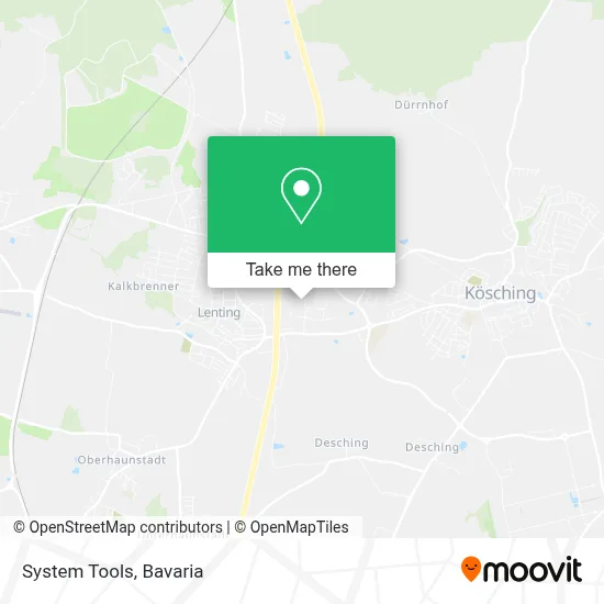 System Tools map