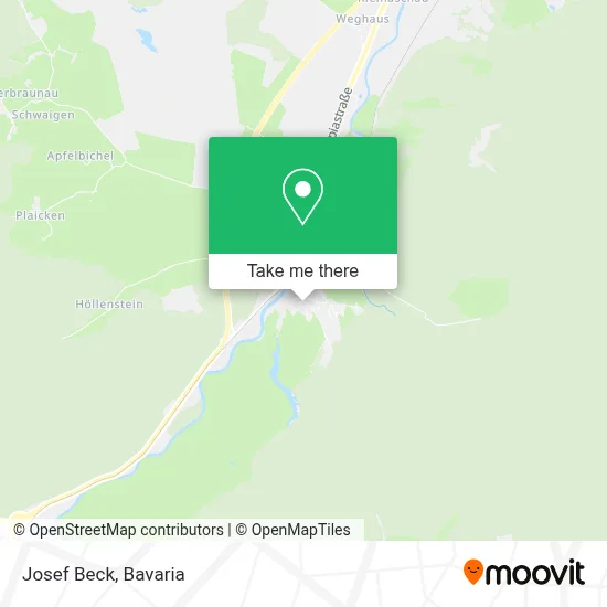 Josef Beck map