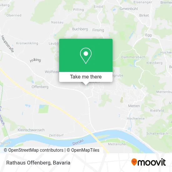 Rathaus Offenberg map