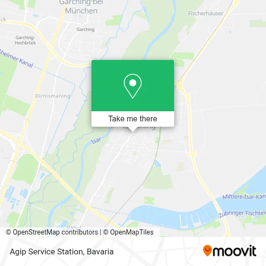 Agip Service Station map