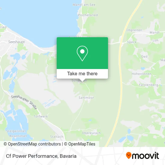 Cf Power Performance map