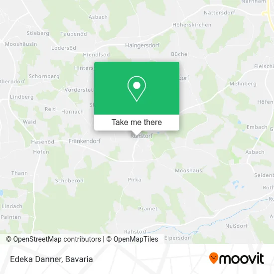 Edeka Danner map