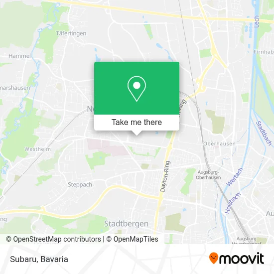 Subaru map