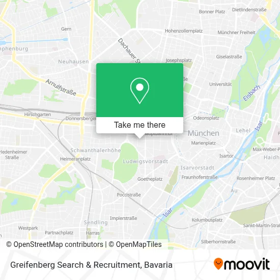 Greifenberg Search & Recruitment map
