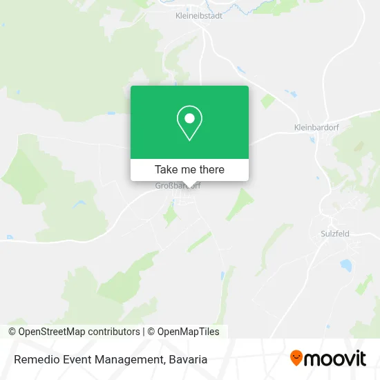 Remedio Event Management map