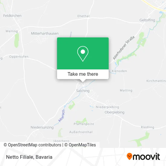 Netto Filiale map