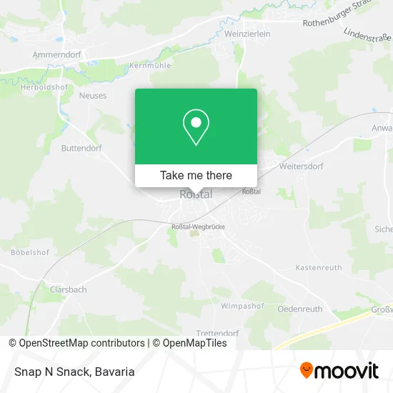Snap N Snack map