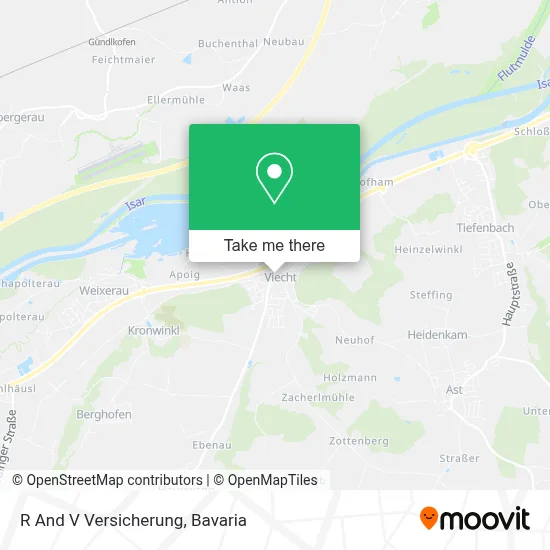 R And V Versicherung map