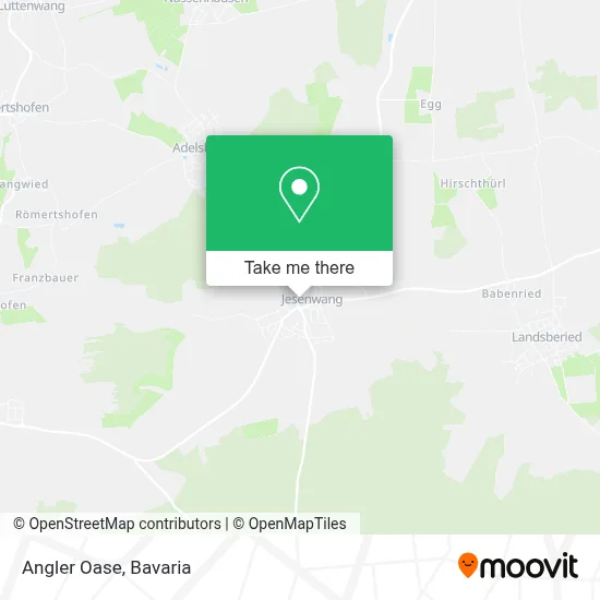 Angler Oase map
