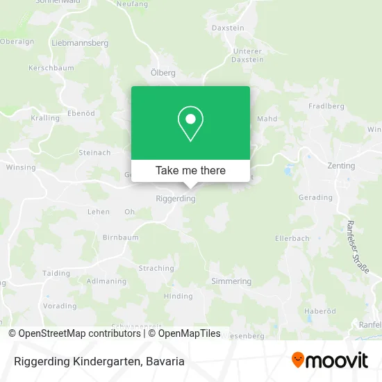 Riggerding Kindergarten map