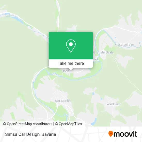 Simsa Car Design map