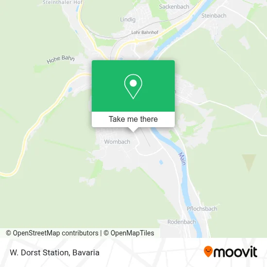 W. Dorst Station map
