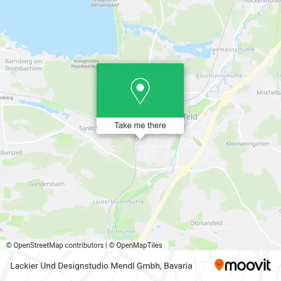 Lackier Und Designstudio Mendl Gmbh map