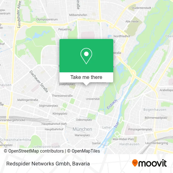 Redspider Networks Gmbh map