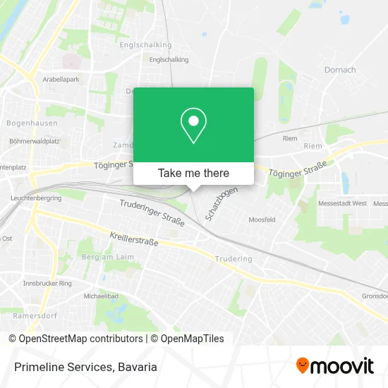 Primeline Services map