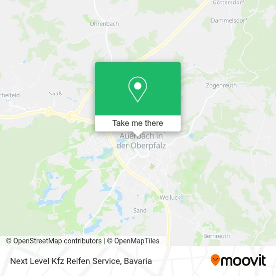 Next Level Kfz Reifen Service map