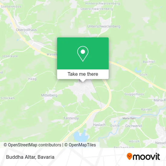 Buddha Altar map