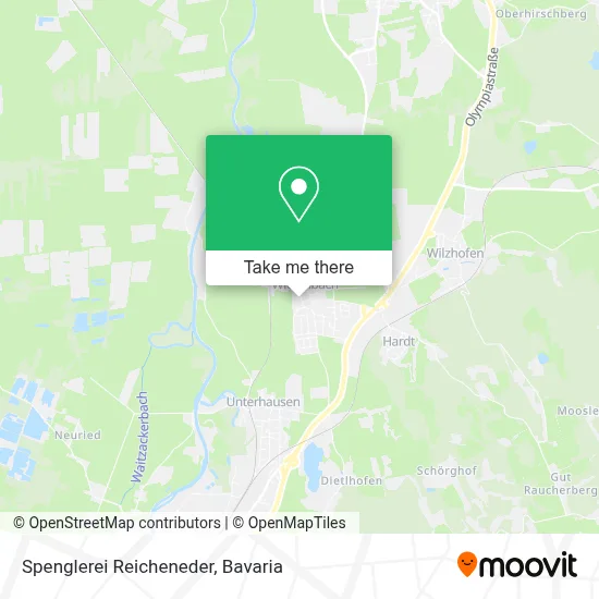 Spenglerei Reicheneder map