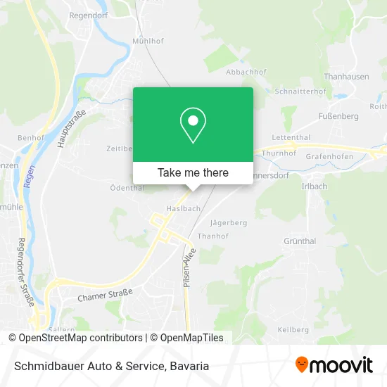 Schmidbauer Auto & Service map