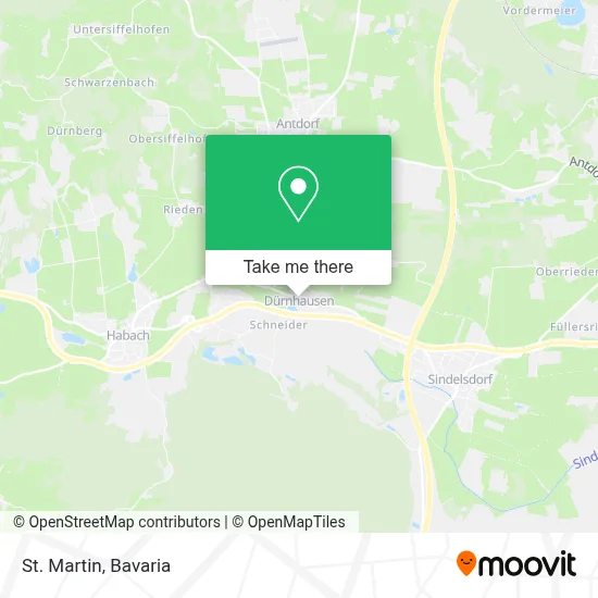 St. Martin map