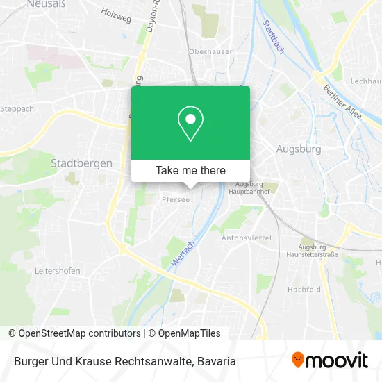 Burger Und Krause Rechtsanwalte map