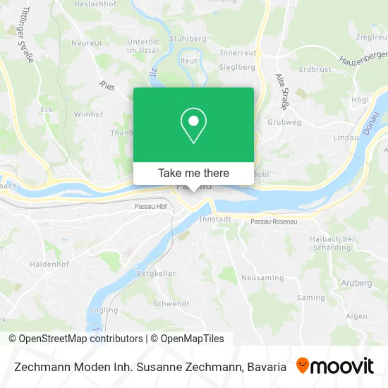 Zechmann Moden Inh. Susanne Zechmann map