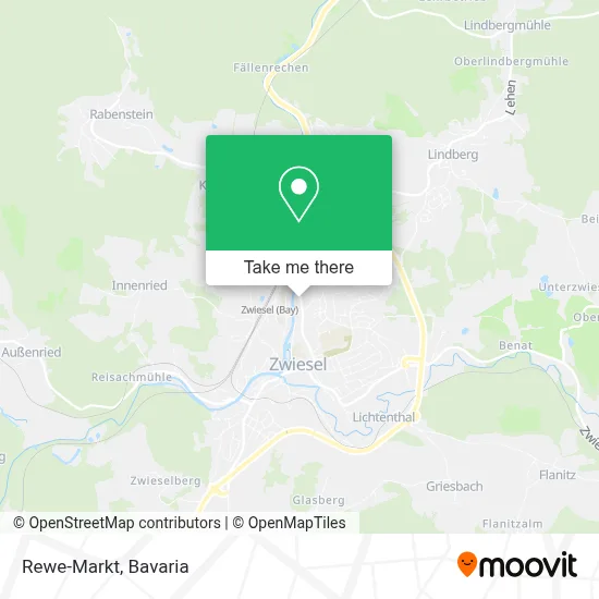 Rewe-Markt map