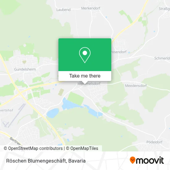 Röschen Blumengeschäft map