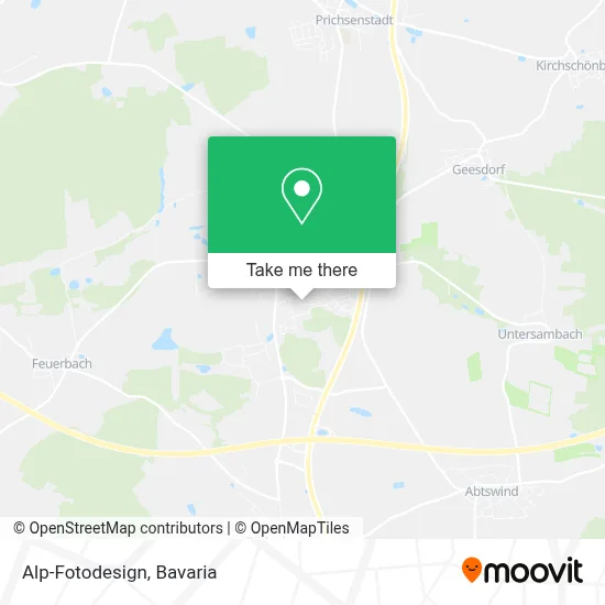 Alp-Fotodesign map
