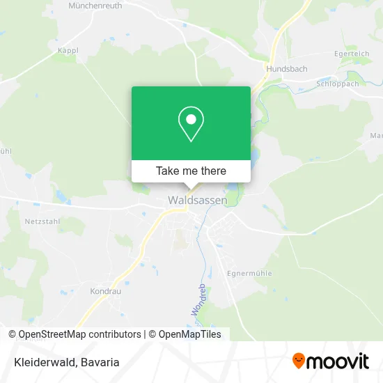 Kleiderwald map