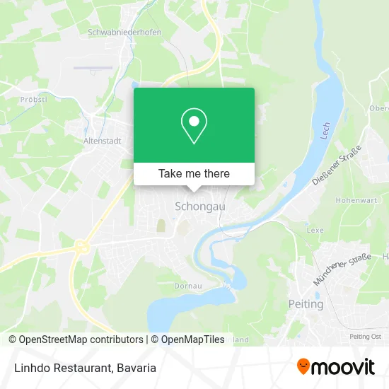 Linhdo Restaurant map
