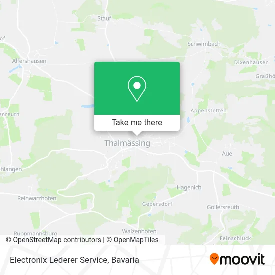 Electronix Lederer Service map