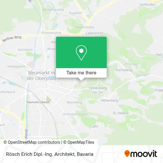 Rösch Erich Dipl.-Ing. Architekt map