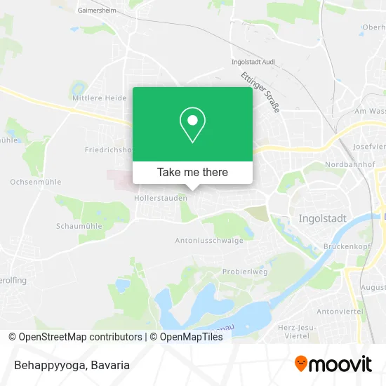 Behappyyoga map