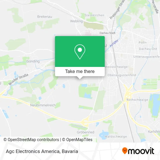 Agc Electronics America map