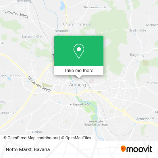 Netto Markt map