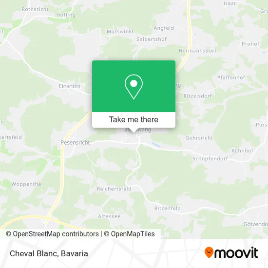Cheval Blanc map