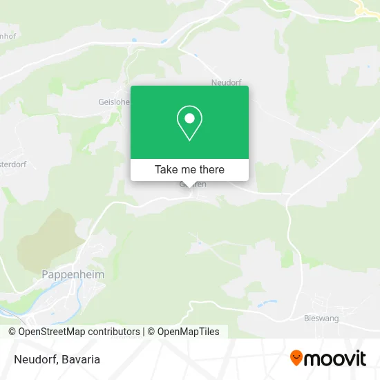 Neudorf map