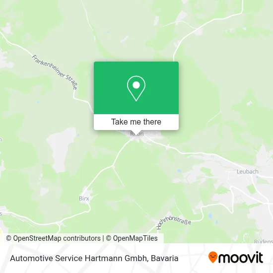 Automotive Service Hartmann Gmbh map