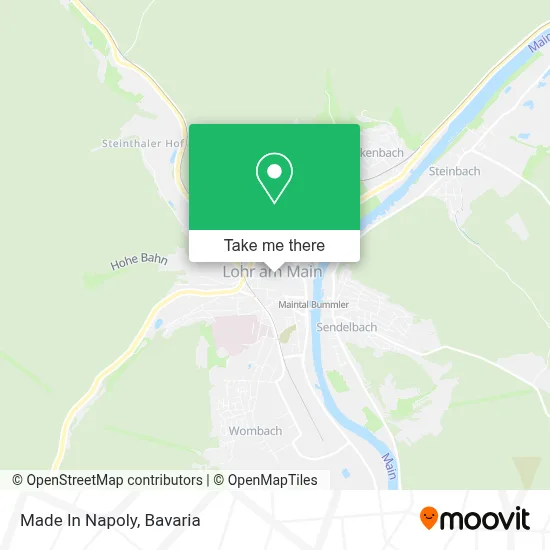 Made In Napoly map