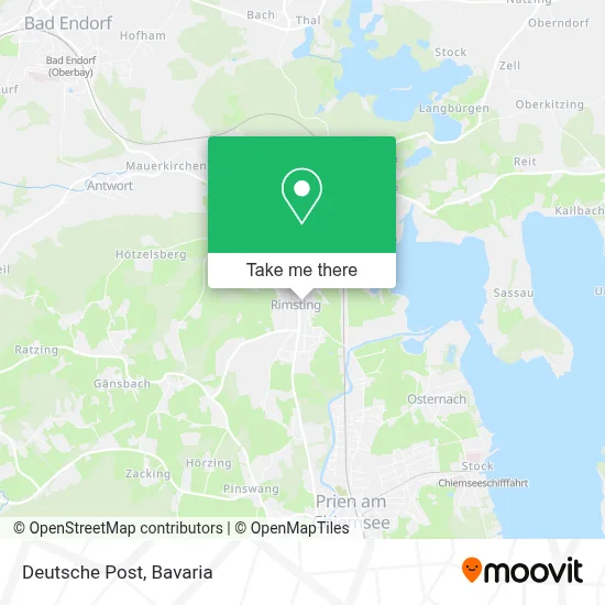 Deutsche Post map