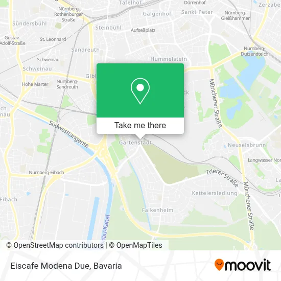 Eiscafe Modena Due map