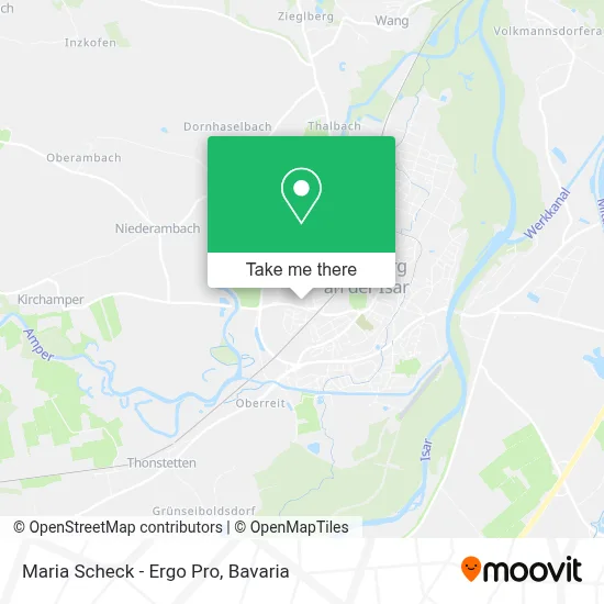 Maria Scheck - Ergo Pro map