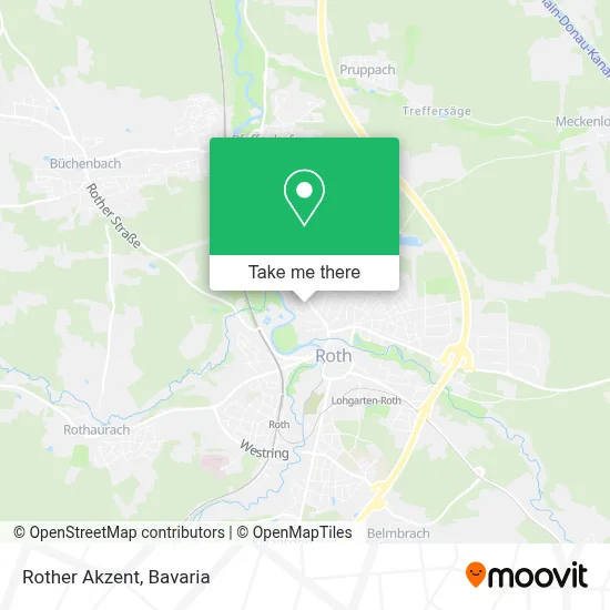 Rother Akzent map