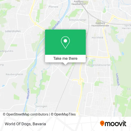 World Of Dogs map